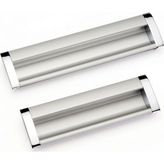 Nobel Bambu Gömme Kulp Mat-Krom 160 Mm ( 2 Adet )