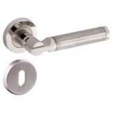 Nobel Kapı Kolu Rozetli Verda Oda Nikel Inox