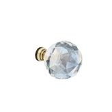 NOBEL Kristal Sarı Ayak 40 mm Kulp (5 ADET)