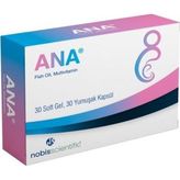 Nobis Ana Fish Oil Multivitamin 30 Kapsül