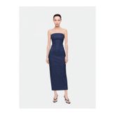 Nocturne Straplez Midi Elbise