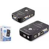 Nodar Hadron HDX1360 VGA USB Kvm Swıtch 2giriş 1çıkış Siyah - KVM Switch