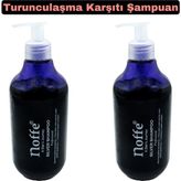 NOFFE SİLVER/MOR ŞAMPUAN 500 ML X 2 Adet