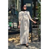 Noi Elbise 86283 Bej - Standart