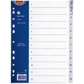 Noki 1-15 Rakamlı Plastik A4 Seperatör