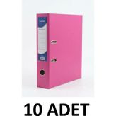 Noki 10 Adet Geniş Plastik Klasör - Pembe