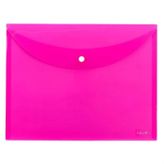 Noki 3101 Çıtçıtlı Dosya A4 Renkli Pembe