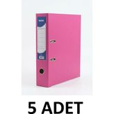 Noki 5 Adet Geniş Plastik Klasör - Pembe