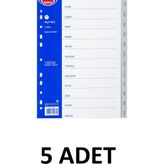 Noki 5 Adet Ocak-Aralık Ayraç Seperator