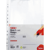 Noki Eco 100'lü Paket Poşet A4 Dosya