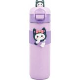 Noki Kids Çift Ağızlı Çelik Matara 500 ml Mor