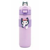 Nokı Kıds Cıft Agızlı Celık Matara 500Ml Mor