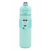 Nokı Kıds Cıft Agızlı Celık Matara 500Ml Su Yesılı