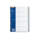 Noki Seperatör 1-5 Rakamlı Plastik A4 (75 Li Paket)