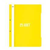 Noki XL Telli Dosya 25'li Paket Sarı