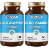 Nondo Glukozamin 60 Tablet (glukosamine Chondrotitin Msm Methly Sulphonly Methane) (2 paketi)