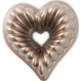 Nordicware Elegant Kalp Bundt Kek Kalıbı Bronz