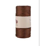 Norino Makrome İpi 3Mm Polyester Kahve Simli