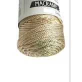 Norino Makrome İpi 3Mm Polyester Krem Simli
