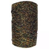 Norino Makrome İpi 3Mm Polyester Siyah Altın Simli