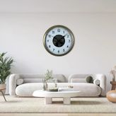 Norino Vintage 60 Cm Çarklı Modern Duvar Saati