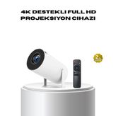 Northcity 130 Inç 4K Destekli Full HD Projeksiyon Cihazı - Ev Sineması Deneyimi