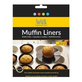 Nostik Muffin Kağıdı 5cm Siyah - 1 - Renkli