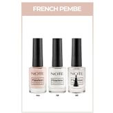 Note Nail Flawless 3'lü French Pembe Oje Seti