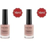 Note Nail Flawless Oje 61 Rose Dust, Nude 2li paket