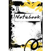 Notebook: Graffiti Sketchbook 110 Blank Cream Pages for Artists and Students