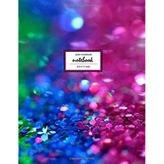 Notebook: Unruled/Unlined/Plain Notebook/Sketchbook/Composition - (8.5 X 11 Inches) Large - 110 Pages - Pattern 2
