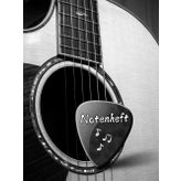 Notenbuch Gitarre Notenheft Gitarren Musikunterricht Bassgitarre Notenlinienheft Große Lineatur Gitarrenunterricht Anfänger Banjo Gitarrenbuch DIN A4 ... Mandoline Notensysteme Balalaika 02B07