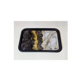 Notpa Desenli Sunum Tepsisi 30x20 Cm Plastik
