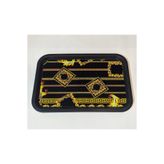 Notpa Desenli Sunum Tepsisi 30X20 Cm Plastik,Modifli