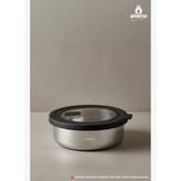 Nova 2 Parça Paslanmaz Çelik Saklama Kabı 14 Cm
