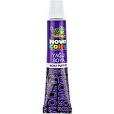 Nova Color 12 Adet NC-135 Mor Tüp Yağlı Boya