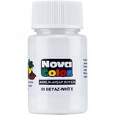 Nova Color Akrilik Boya 30 ml Beyaz - 2 Adet