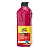 Nova Color Akrilik Boya 500Ml Kırmızı - 3 Adet