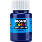 Nova Color Mavi Kumaş Boyası