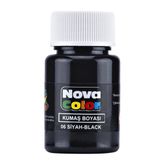 Nova Color NC-164 Siyah Kumaş Boyası