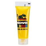 Nova Color Sarı Tüp 75 gr Akrilik Boya