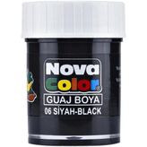 Nova NC-108 Siyah Şişe Guaj Boya