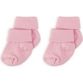 Novibaby Pembe 2'li Bambu Bebek Çorap