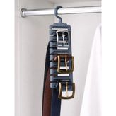 Novélune Askılık: 10 Gözlü Plastik Kemer Askılığı Çok Amaçlı Kancalı Dolap Içi Organizeri