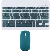 Novstrap Apple iPad Mini 2 3 4 5 6 7 Uyumlu Üretilmiş Haki Bluetooth Klavye-Mouse