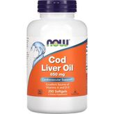 Now Cod Liver Oil 650 mg 250 Softgels VR97