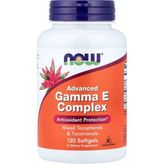 Now Foods Gamma E Complex Advanced Vitamin E Tocopherols And Tocotrienols 120 Softgels. - Aromasız