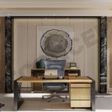 NTCollection Doğal Ahşap Ofis Ve Çalışma Odası Takımı - 240'lık Takım
