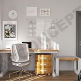 NTCollection Ken Üçlü Ofis ve Çalışma Odası Takımı - 200'luk Takım