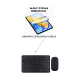 Nubia Red Magic Nova Uyumlu Ekran Koruyucu Klavye Mouse Set Siyah